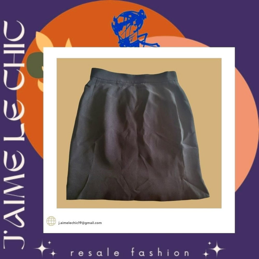 Black Moschino Mini Pencil Skirt